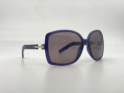 Lunettes de soleil carrées violettes Yves Saint Laurent YSL 6288/S - Photo 1/4