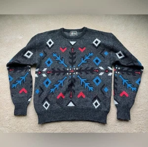 VINTAGE Tyrolia by Head Herren Snowflake Ski Pullover - L/XL? (ohne Größenetikett) - sehr guter Zustand - Bild 1 von 6