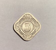 1943 Nederlanden 5c coin