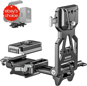 Foldable V Mount Battery Plate Arca Quick Release Baseplate Lightweight DSLR Rig - Picture 1 of 12