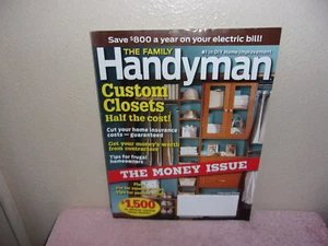 THE FAMILY HANDYMAN " MAGAZINE." TIPS FOR FRUGAL HOMEOWNERS " FEBRUARY 2009 - Picture 1 of 4