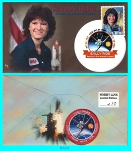 Sally Ride First Day Cover with Color Cancel Type 1 - Bild 1 von 1