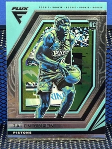 2022-23 Panini Flux JALEN DUREN Detroit Pistons RC Rookie Card - Picture 1 of 2