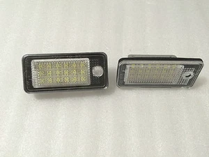 PLAFONES LED DE MATRICULA LUCES DE MATRICULA Audi Q7 4L 05-14 HOMOLOGADO E4 CE - Imagen 1 de 2