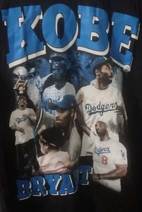 Kobe Bryant Los Angeles Dodgers MLB T Shirt Adult Size Large Brand New - Picture 1 of 4