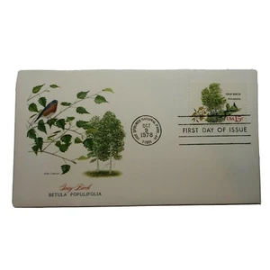 1978 Gray Birch First Day Issue Cover - Picture 1 of 5