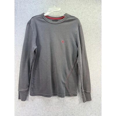 Volcom Thermal Style Long Sleeve Gray /Red Shirt Men's Medium - Image 1 of 4