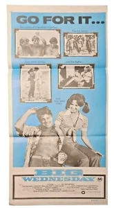 Póster original de la película australiana Daybill Big Wednesday años 70 vintage - Imagen 1 de 12