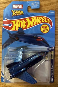 2021 Hot wheels Screen Time MARVEL X-MEN X-Jet New - Picture 1 of 4
