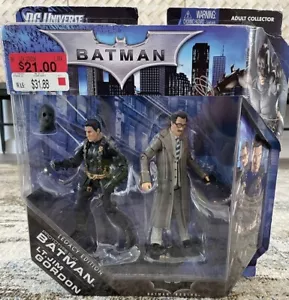Traje Prototipo DC Universe Legacy Edition Batman Comienza Paquete de 2 Teniente Gordon 2011 - Imagen 1 de 10