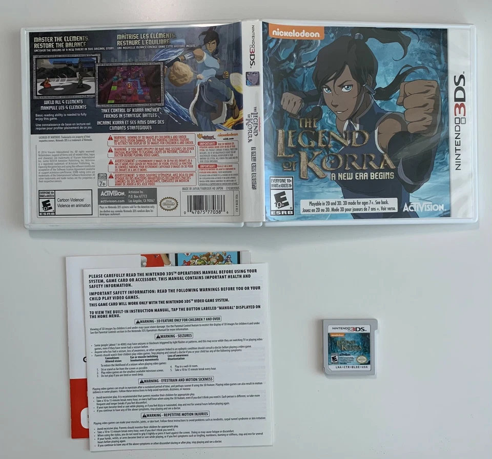 Legend Of Korra: A New Era Begins (Nintendo 3DS 2DS) Foto 1 de 1