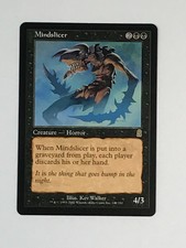 MTG - Mindslicer, Odyssey LP+ Rare Black Magic The Gathering