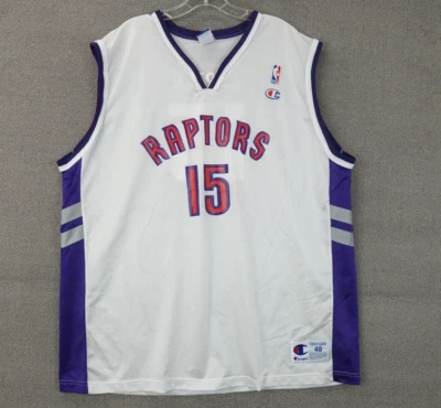 Camiseta de baloncesto Champion Vince Carter Toronto Raptors local de colección años 90 NBA talla 48 Foto 1 de 4