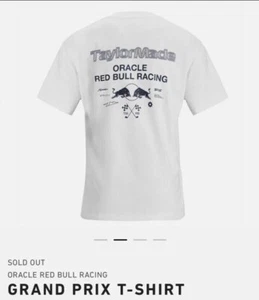 Red Bull X Taylormade Grand Prix T-shirt 2XL “SOLD OUT” Limited Edition - Picture 1 of 6