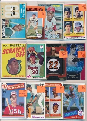 ENORME LOTE DE COLECCIÓN DE TARJETAS DEPORTIVAS #'D CAMISETA DE NOVATO VINTAGE LIQUIDACIÓN DE INVENTARIO $$ Foto 1 de 4