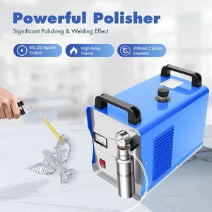 220V Hydrogen Oxygen Flame Polisher H160/H180 Acrylic Polishing Machine - Picture 1 of 15