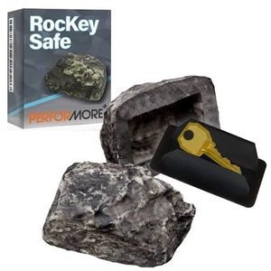 Verstecken Sie einen Schlüssel in einem echt aussehenden Stein/Stein, Rock Key Hider für Standardgröße Sp... - Bild 1 von 6