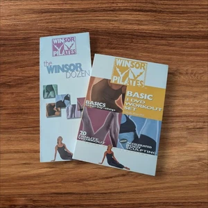 Winsor Pilates Basic 3 DVD Workout Set & Windsor Dozen Booklet EUC - Picture 1 of 2