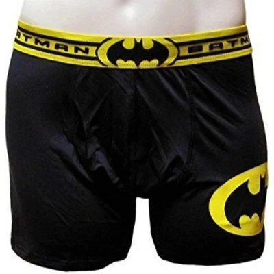 Briefly Stated Size M 32 34 Boxer Briefs Mens Batman Logo Bat Signal Comics NEW - Image 1 of 4
