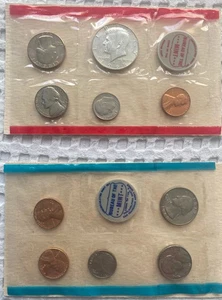 1968 Uncirculated Mint Set - Picture 1 of 2