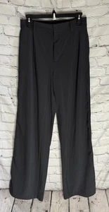Vuori Womens Villa Trousers Pants | High Rise | Wide Leg | Black 31” Sz Medium - Picture 1 of 13