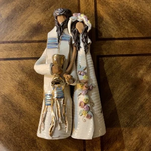 Jüdisches Hochzeitspaar Keramik. Sivan - Bild 1 von 10