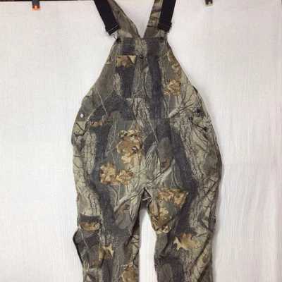 Vintage Roundhouse Men’s 40x33 Camo Made In USA Overalls Real tree Hardwood - Image 1 of 4