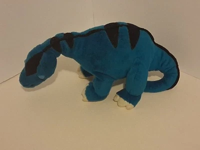 Peluche de dinosaurio dinosaurio dinosaurio azul Webkinz Apatosaurus HM330 RARO RETIRADO y código VIRTUAL Foto 1 de 4