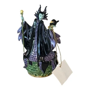 Arribas Brothers Jeweled Swarovski Maleficent & Diablo Disney Schmuckschatulle Figur - Bild 1 von 20