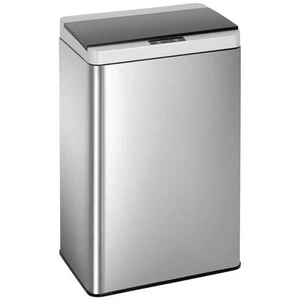 13 Gallon(50L) Trash Can Stainless Steel Trash Can Kitchen Garbage Can with A... - Picture 1 of 7