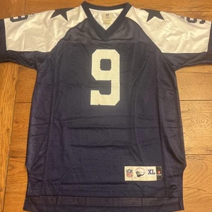 Reebok Throwbacks Dallas Cowboys Tony Romo #9 Jersey Youth XL NFL Football - Picture 1 of 11