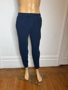 Lululemon Textured Spacer Classic-Tapered Pant Men’s Size M Navy - Picture 1 of 9