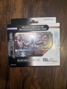 Final Fantasy Two Player Starter Set: Villains & Heroes - SEALED - ENGLISH - Picture 1 of 7