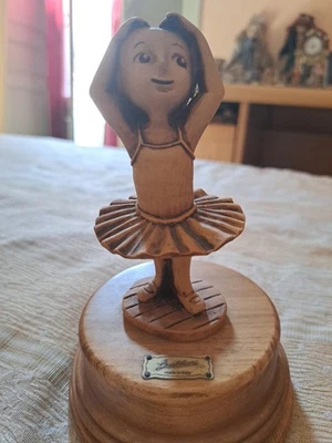 Carillon Bartolucci Carillon  In Legno Ballerina Base Girevole Con Melodia  - Image 1 of 4