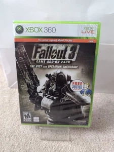 Fallout 3 Add-On Pack The Pitt and Operation: Anchorage Xbox 360 NEW SEALED NTSC - Picture 1 of 3