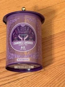 Camamile and lavender herbal tea, 60 bags, metal box - Picture 1 of 8
