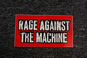 Rage Against The Machine Aufkleber Vinyl Aufkleber 5"" x 2,5"" (174) - Bild 1 von 1