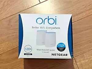 NETGEAR Orbi AC2200 Mesh Tri-band WiFi - Confezione da 2 RBK20 (Router + Satellite) - Foto 1 di 2