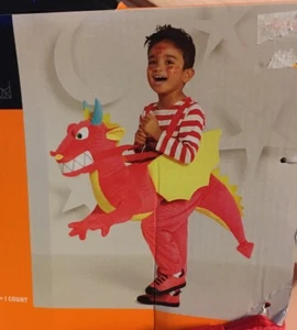 Hide & Eek Boutique Toddler Dragon Rider Costume Adjustable 18 months + New - Picture 1 of 11