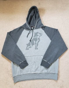 Vintage Y2K J America Mack Truck Bulldog Sz Large Mens Hooded Sweatshirt Hoodie - Picture 1 of 6