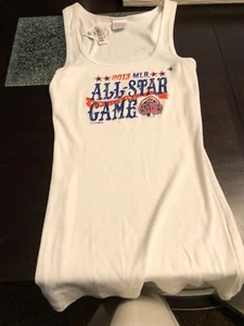 MLB All-Star Game 2013 White Ladies Tank Top Size XL ~ 5th and Ocean NWT Vintag - Picture 1 of 2