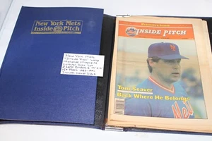 New York Mets Inside Pitch Newspaper Magazine Lot of 15+, 1983-1991, Baseball - Picture 1 of 11
