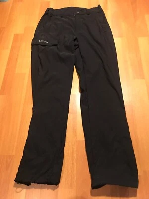Pantalones utilitarios de senderismo Marmot para mujer talla pequeña S negros con cremalleras y puños al tobillo Foto 1 de 4