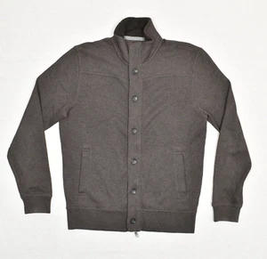 Banana Republic Men's Bomber Button Jacket Solid Pockets Cotton Brown Size M - Picture 1 of 8