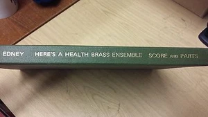 Edney: Here's A Health: Brass Ensemble: Music Score - Picture 1 of 1