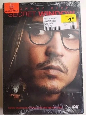Secret Window DVD 2004 Johnny Depp DVD Sealed "Used" Guaranteed Fast Free Ship - Image 1 of 4