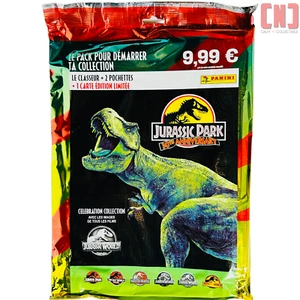 Panini Jurassic Park 30th Anniversary Trading Cards Starter Pack Album + Packs - Picture 1 of 2