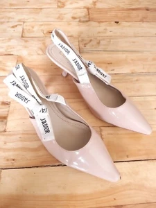 Christian Dior J'Adior Slingback Pumps In Nude Size 37 - Picture 1 of 14