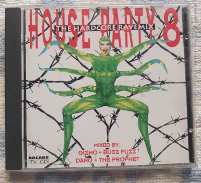 House Party 8 The Hardcore Rave Mix   CD (TCM, Genlog, Ramirez.. - Bild 1 von 2