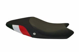Ducati Monster 696/796/1100 2008-2013 Tappezzeria Italia Funda De Asiento Negra - Imagen 1 de 1